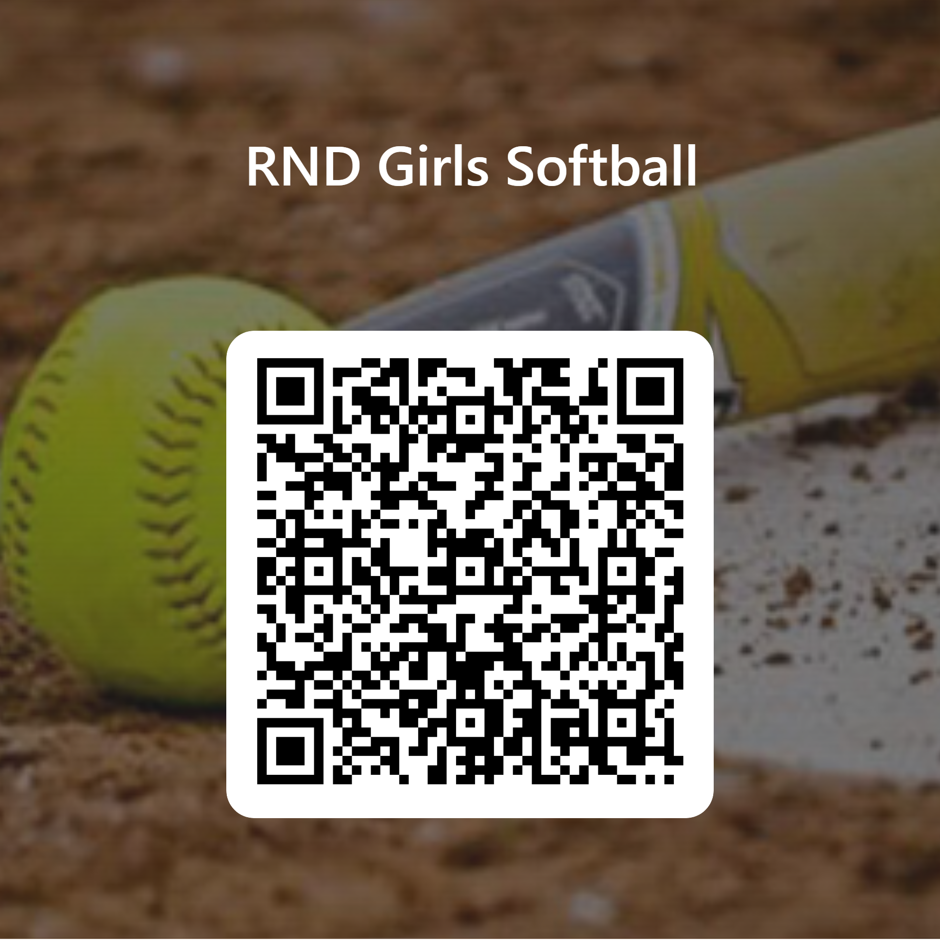 QRCode for RND Girls Softball
